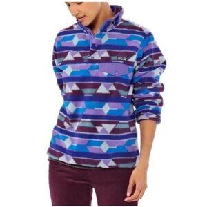 Patagonia Women's Lightweight Synchilla Snap-T Pullover Size Small